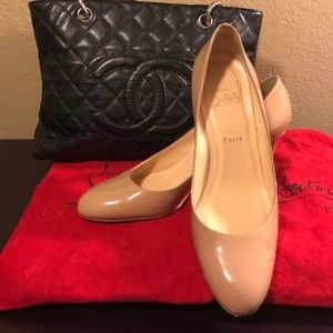 Christian Louboutin’s Nude Simple Heels